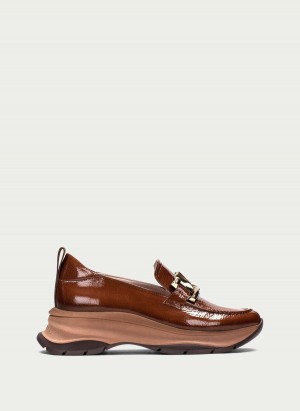 Hispanitas Alaska Loafers Dame Mørkebrune | DQR372SJ