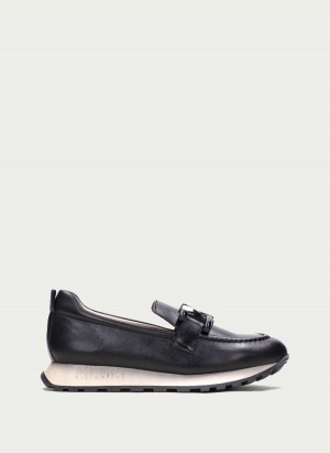 Hispanitas Loira Loafers Dame Sort | SLO1695WN