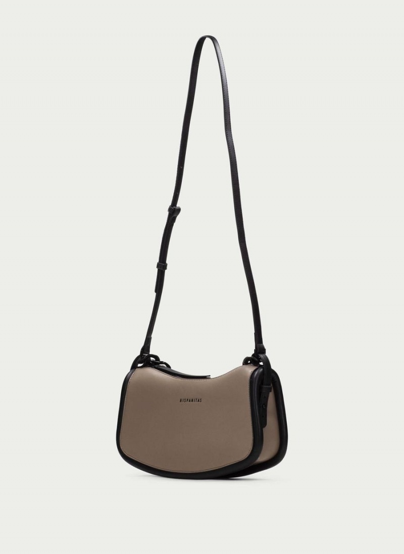 Hispanitas Shoulder Tasker Dame Grå Brune | WGM117OZ